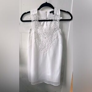 Banana Republic White Tank